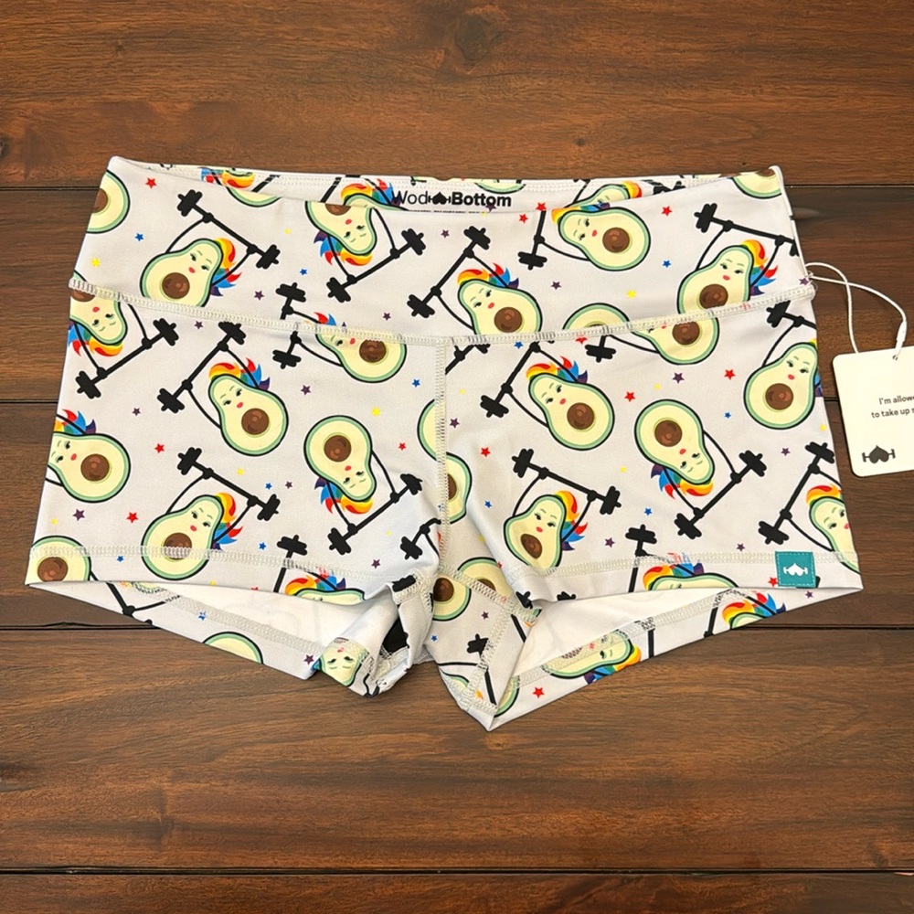 NWT WodBottom AvoCardio shorties Size Large